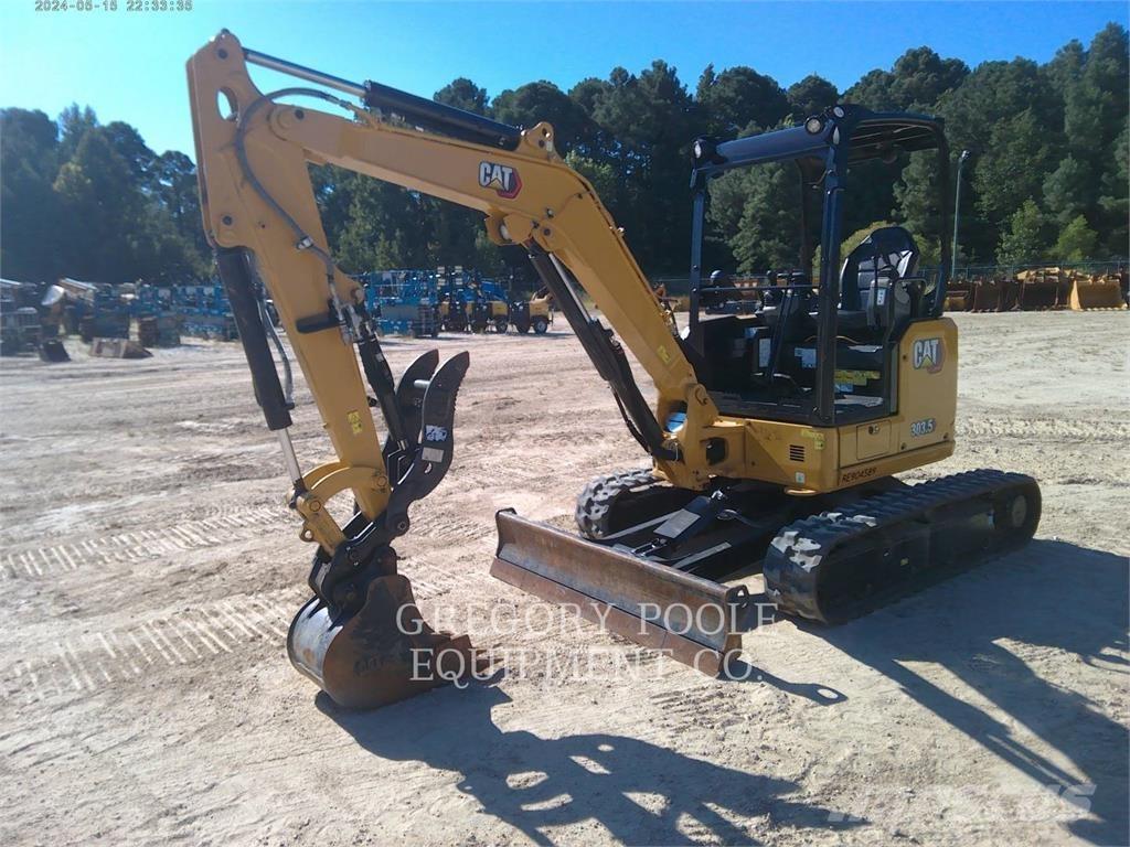 CAT 303.5-07CR Paletli ekskavatörler