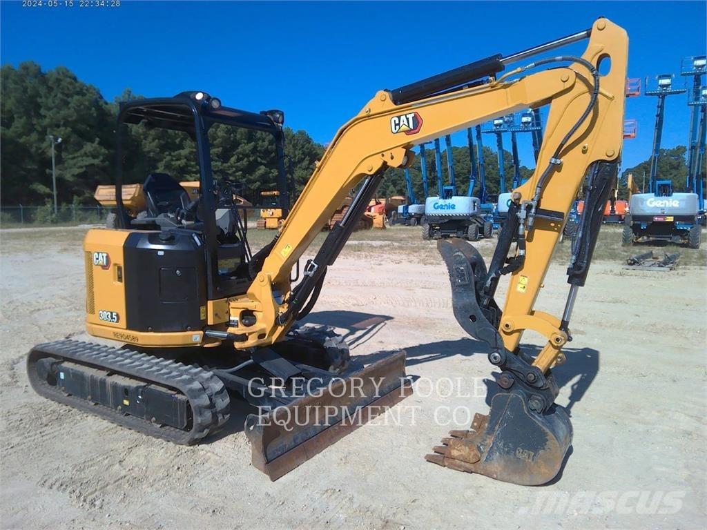 CAT 303.5-07CR Paletli ekskavatörler