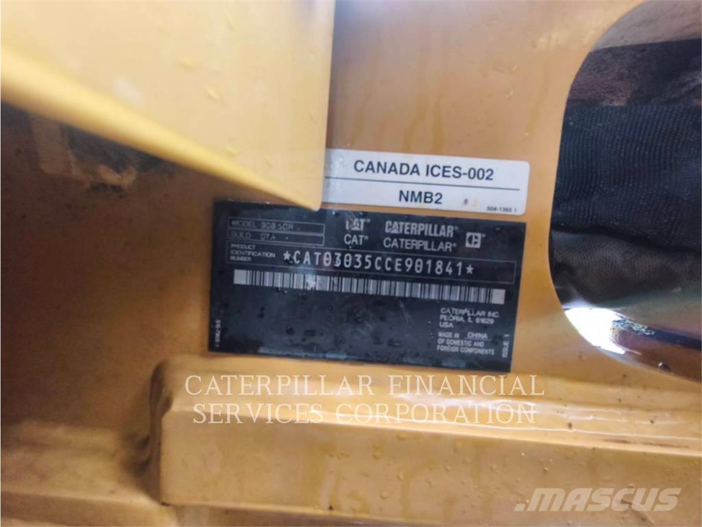 CAT 303.5-07CR Paletli ekskavatörler