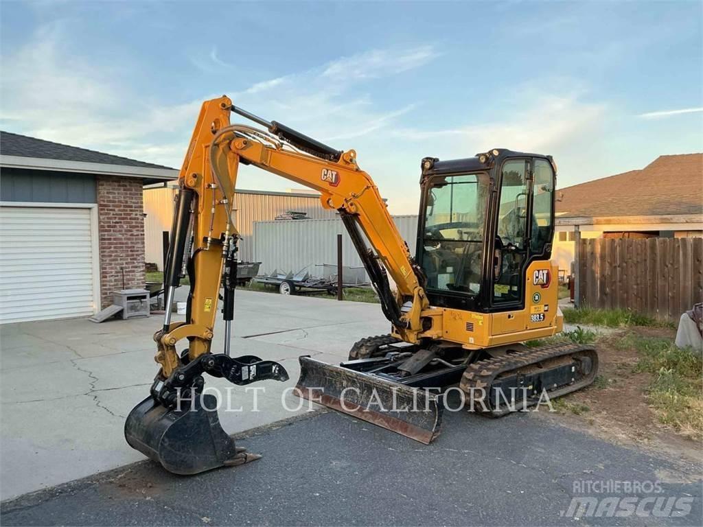 CAT 303.5 CR Mini ekskavatörler, 7 tona dek