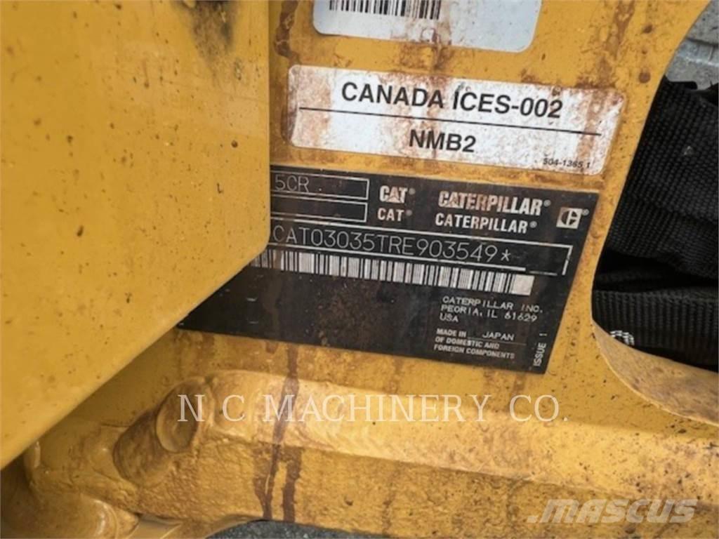 CAT 303.5 CRCB Paletli ekskavatörler