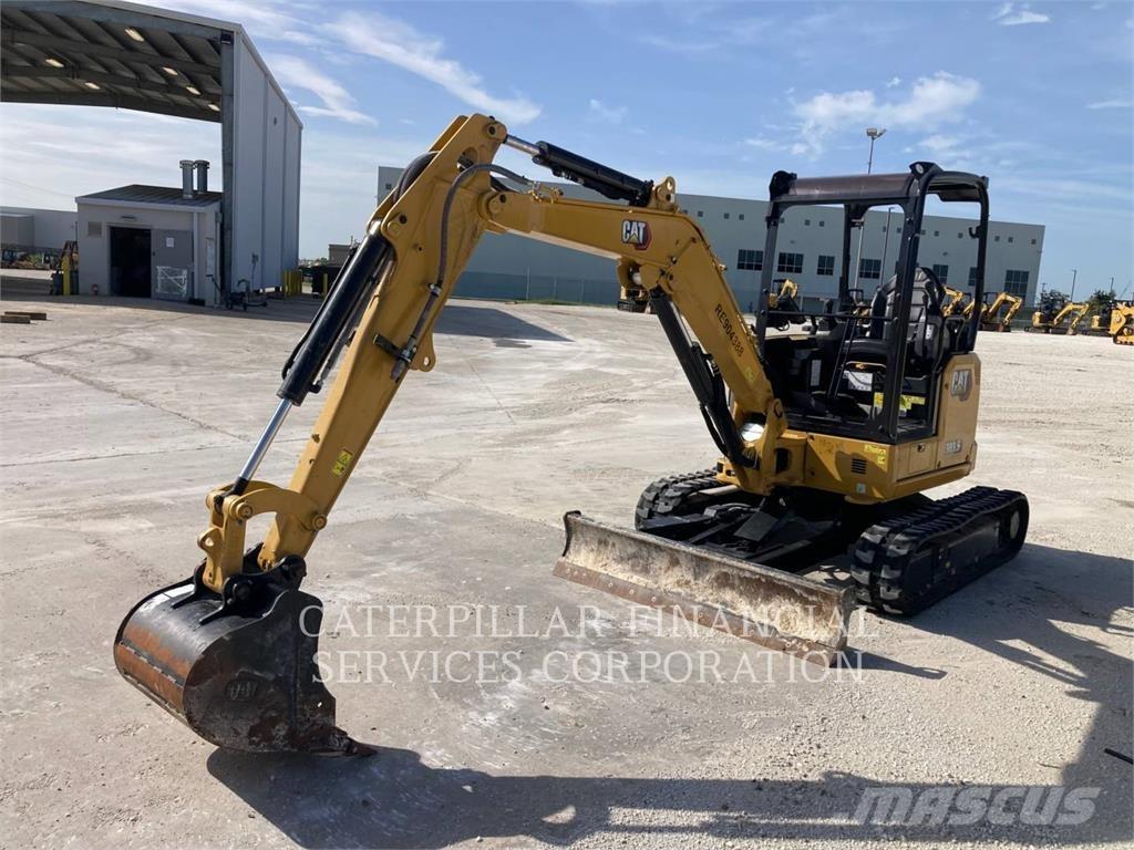 CAT 303.507CR Paletli ekskavatörler