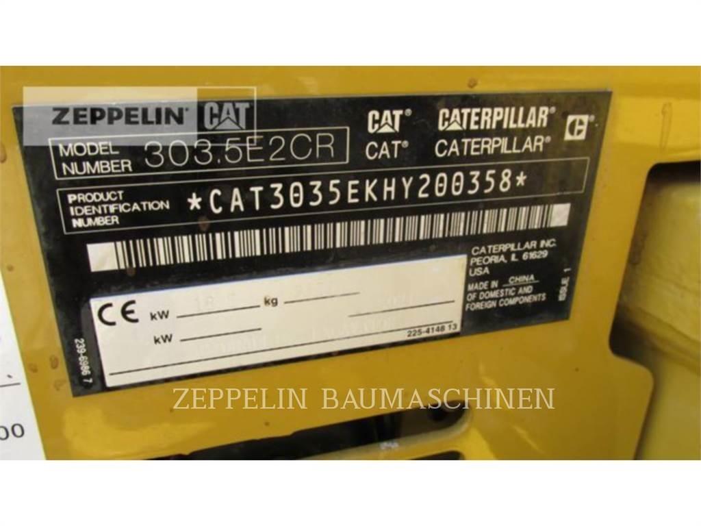 CAT 303.5ECR Paletli ekskavatörler