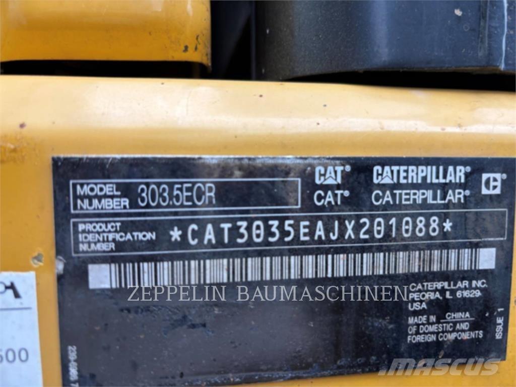 CAT 303.5ECR Paletli ekskavatörler