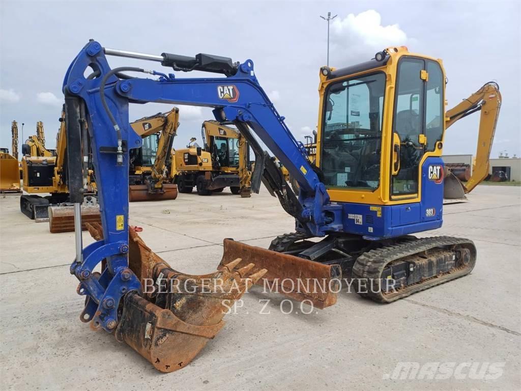 CAT 303 CR Paletli ekskavatörler