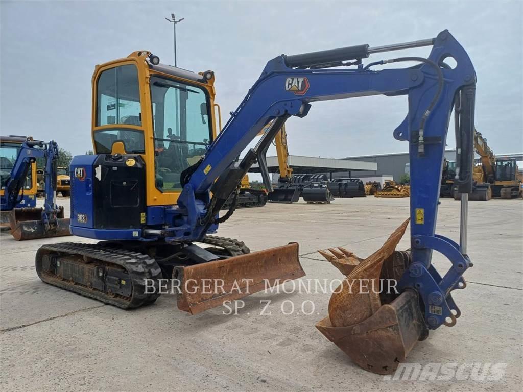 CAT 303 CR Paletli ekskavatörler