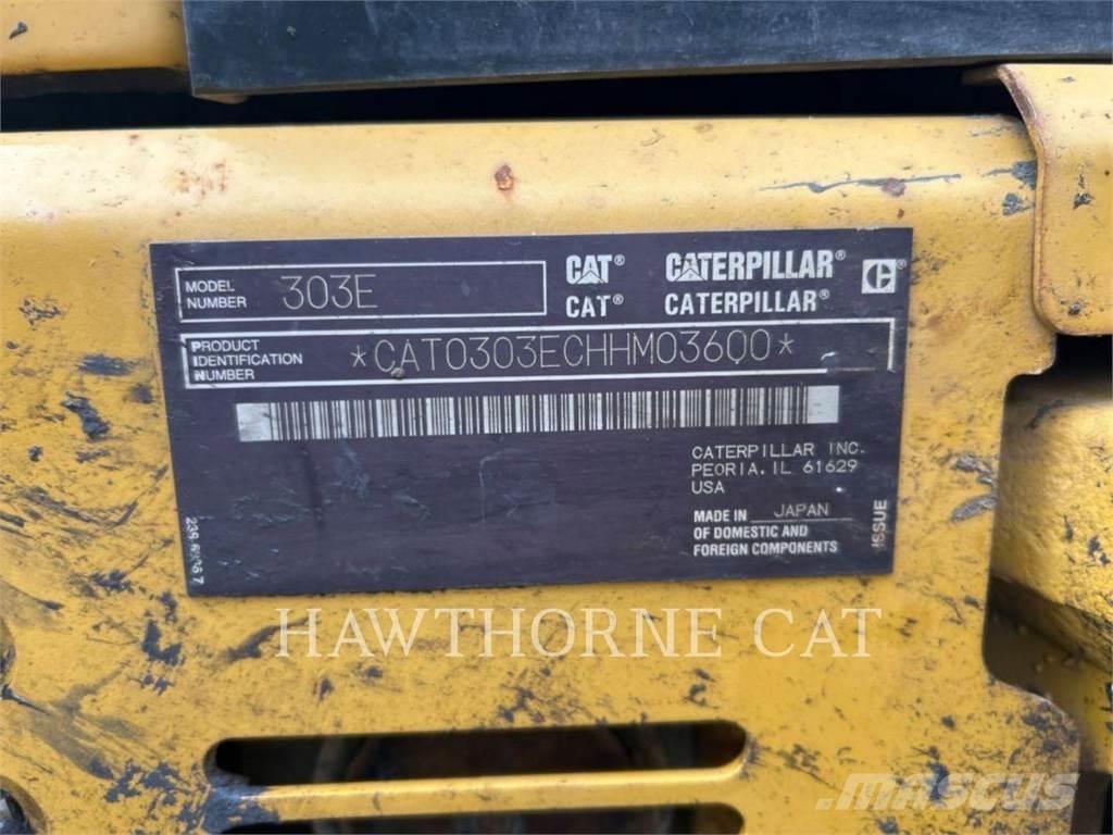 CAT 303E CR Paletli ekskavatörler
