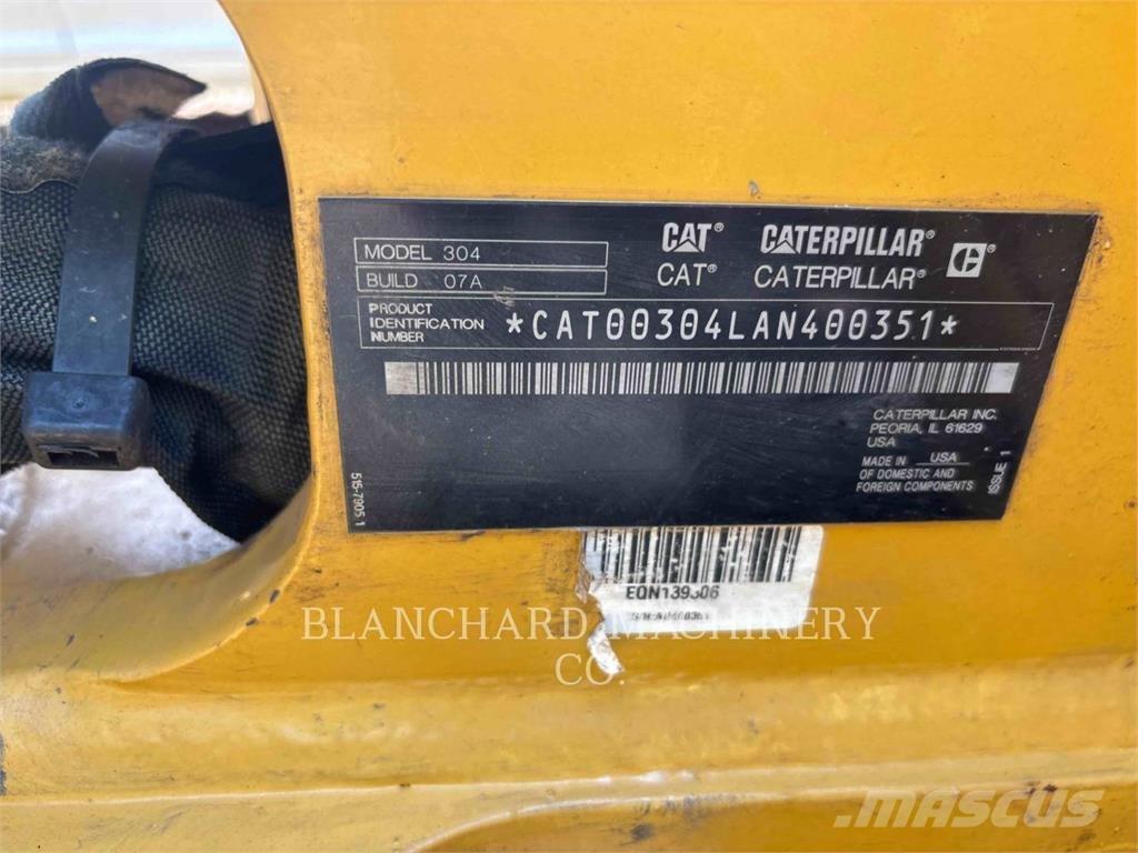 CAT 304 Paletli ekskavatörler