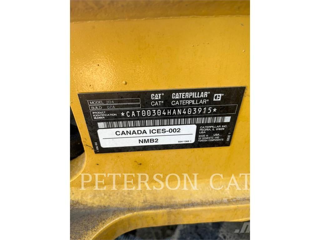 CAT 304 Paletli ekskavatörler