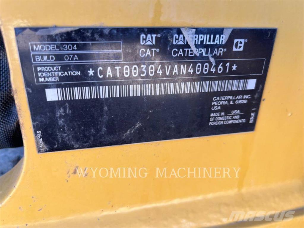 CAT 304 Paletli ekskavatörler