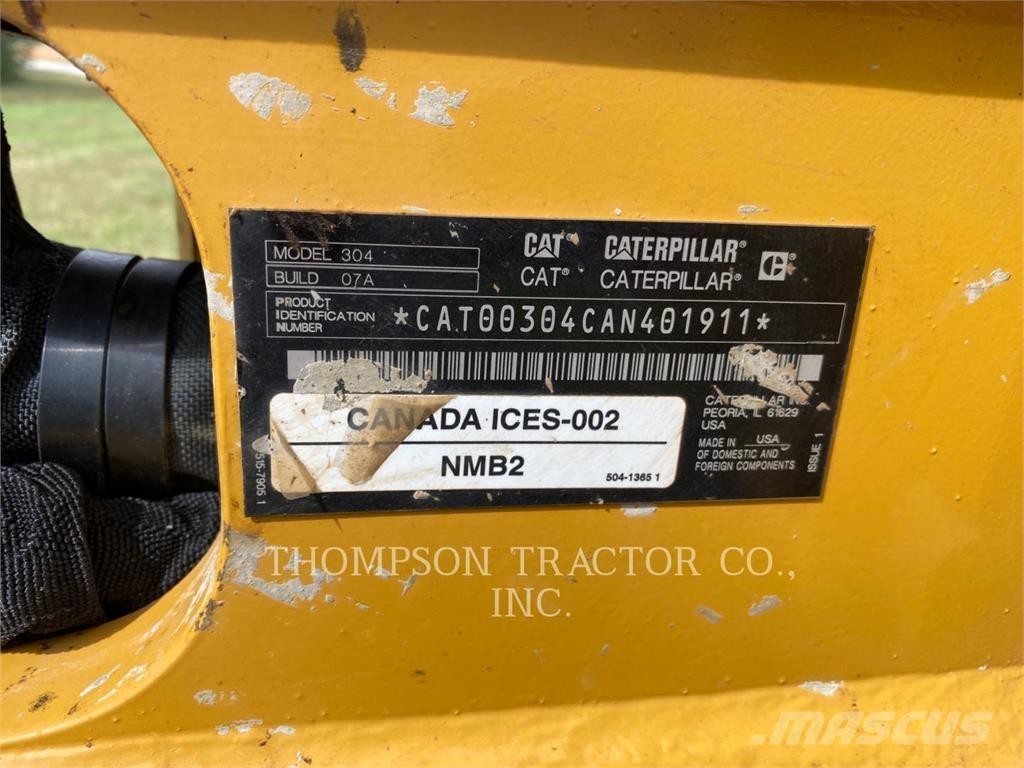 CAT 304 Paletli ekskavatörler