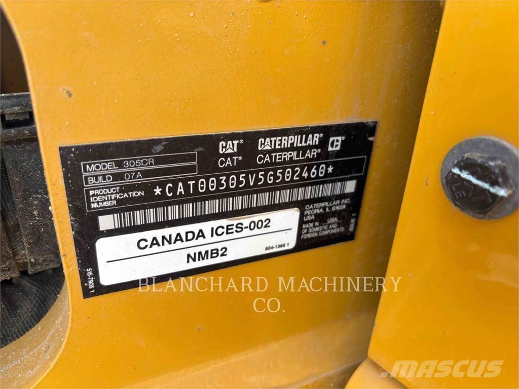 CAT 305 Paletli ekskavatörler