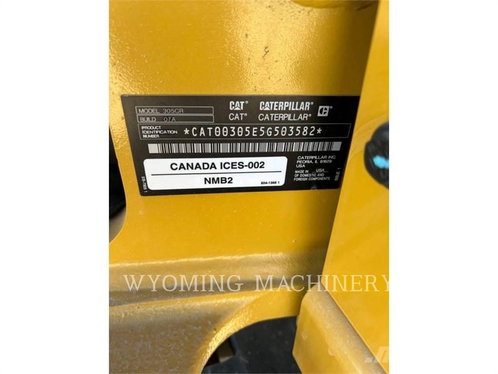 CAT 305-07CR Paletli ekskavatörler