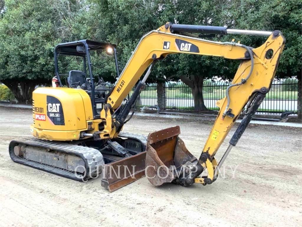 CAT 305.5E2 Paletli ekskavatörler