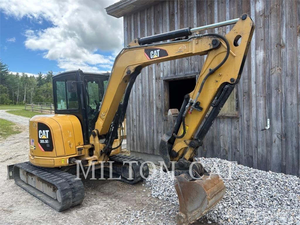 CAT 305.5E2 Mini ekskavatörler, 7 tona dek