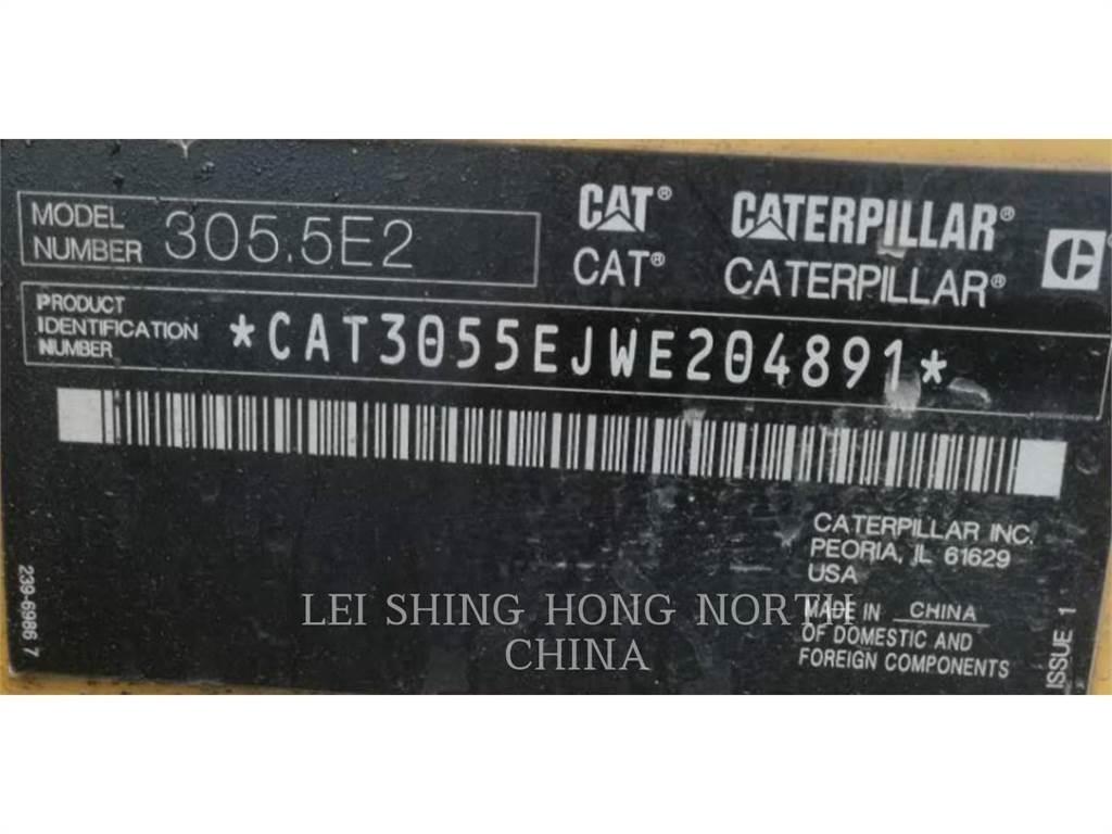 CAT 305.5E2 Paletli ekskavatörler