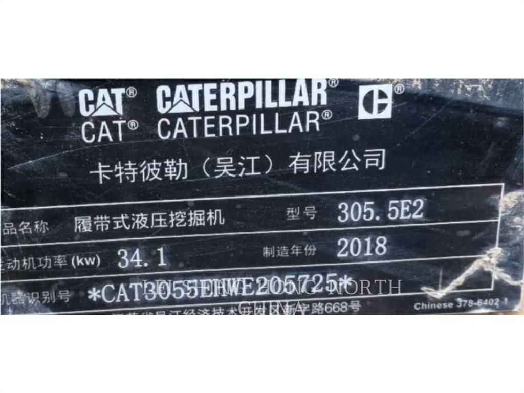 CAT 305.5E2 Paletli ekskavatörler