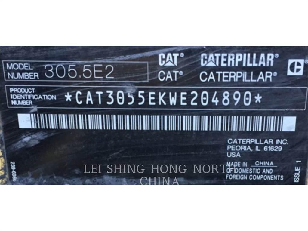 CAT 305.5E2 Paletli ekskavatörler