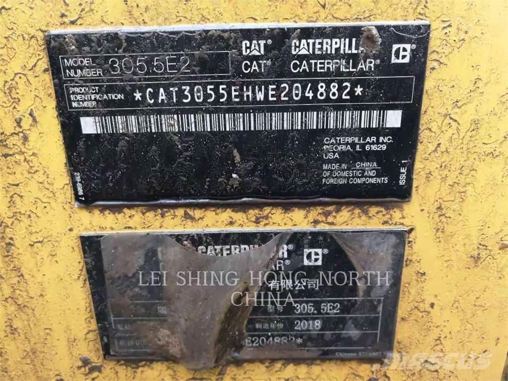CAT 305.5E2 Paletli ekskavatörler