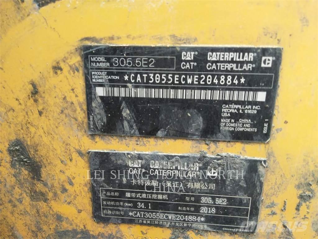 CAT 305.5E2 Paletli ekskavatörler