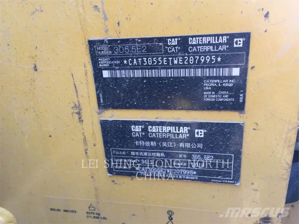 CAT 305.5E2 Paletli ekskavatörler