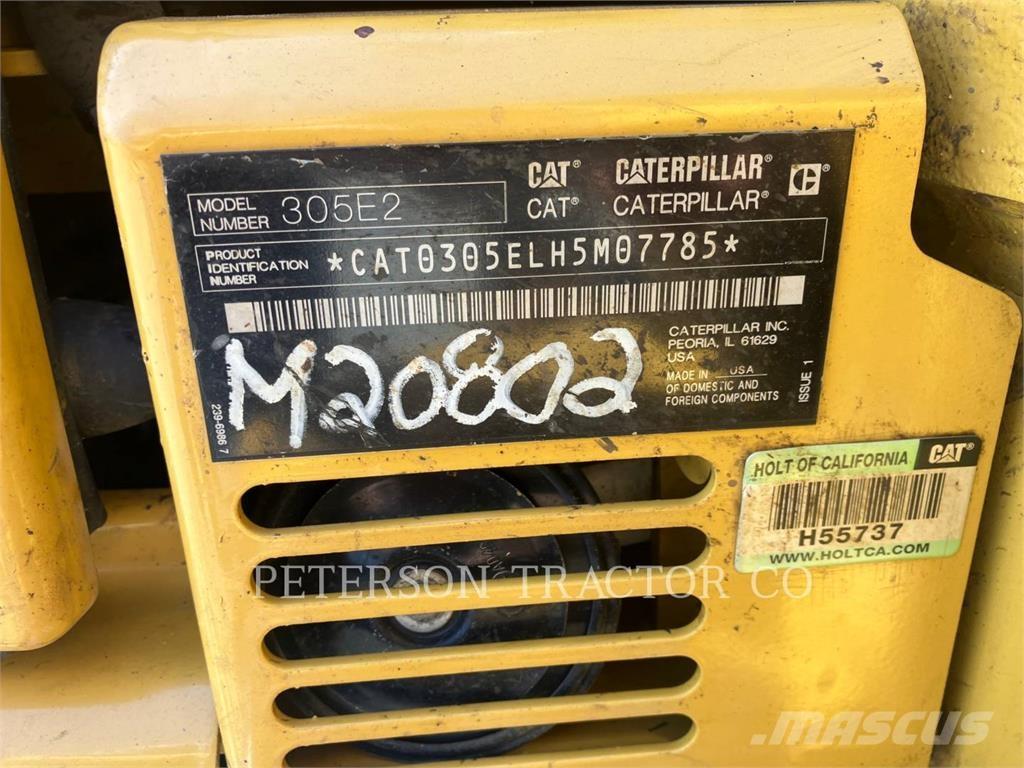 CAT 305E2 Paletli ekskavatörler