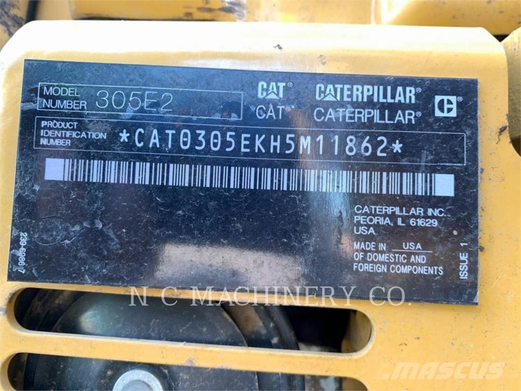 CAT 305E2 CRCB Paletli ekskavatörler