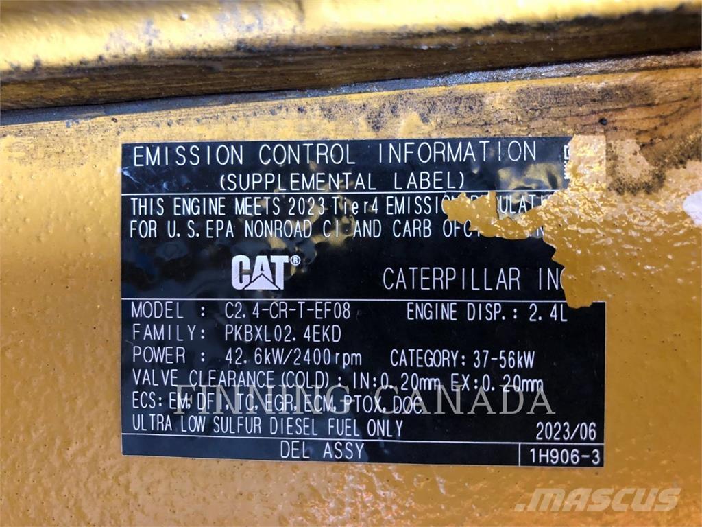CAT 306-07 Paletli ekskavatörler