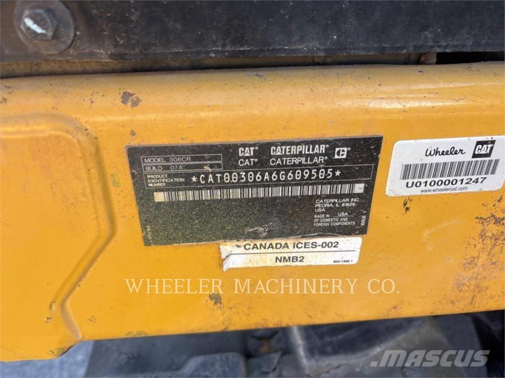 CAT 306 C3 TAQ Paletli ekskavatörler
