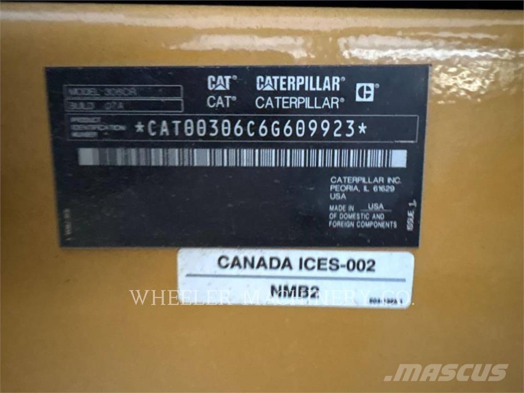 CAT 306 C3 THQ Paletli ekskavatörler