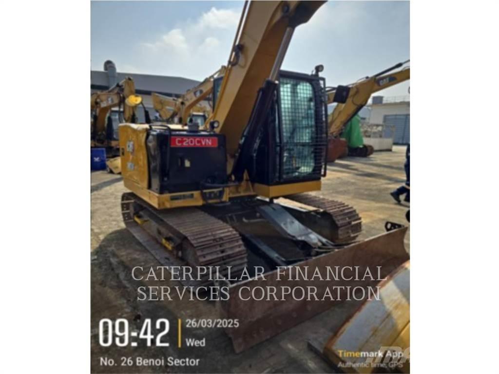 CAT 307.5-07 Paletli ekskavatörler