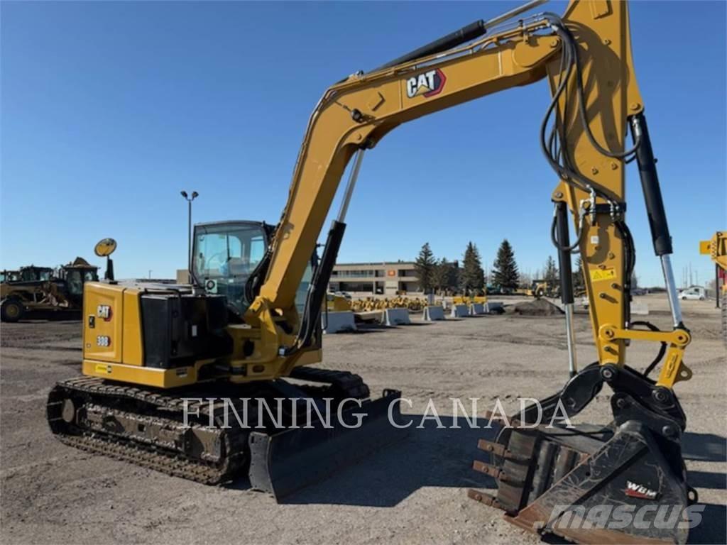 CAT 308-07 Paletli ekskavatörler