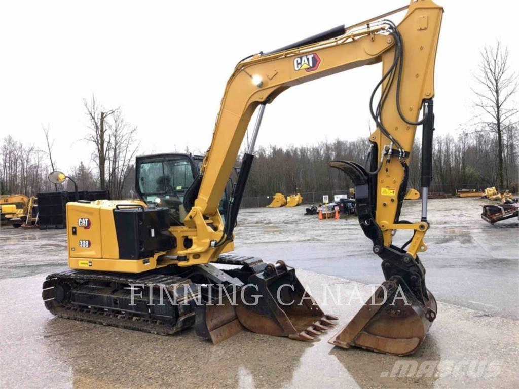 CAT 308-07 Paletli ekskavatörler