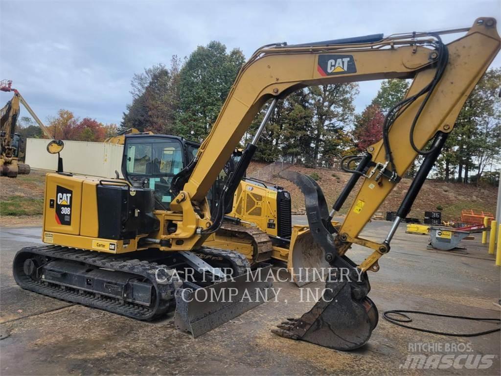 CAT 308-07CR Mini ekskavatörler, 7 tona dek