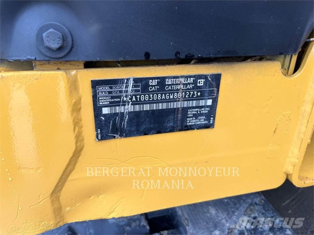 CAT 308-07CR Paletli ekskavatörler