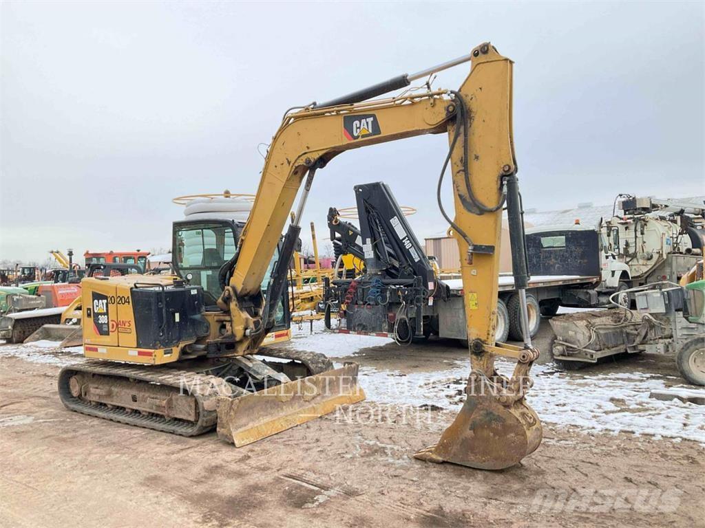 CAT 308 A+ Paletli ekskavatörler