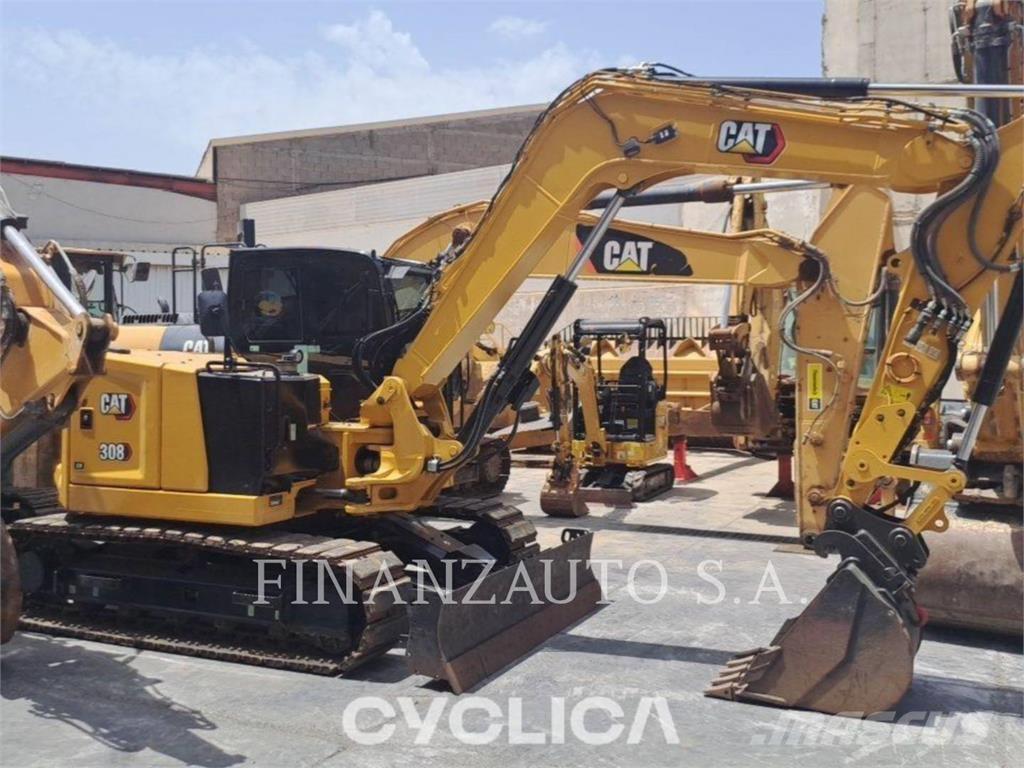 CAT 308 CR Paletli ekskavatörler
