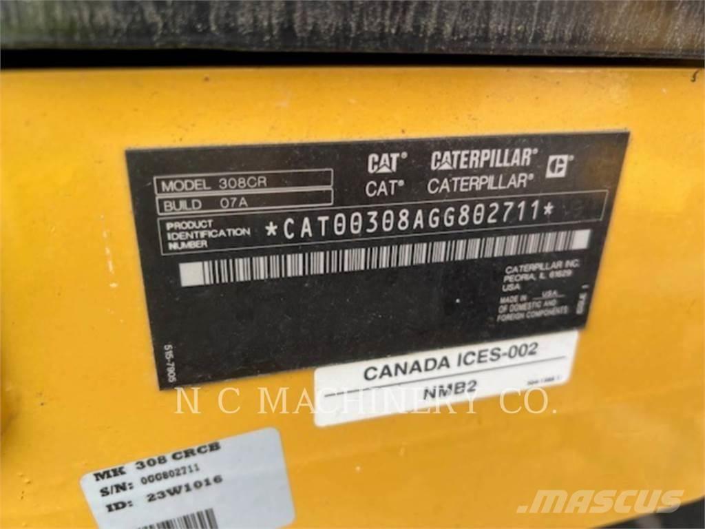 CAT 308 CRCB Paletli ekskavatörler