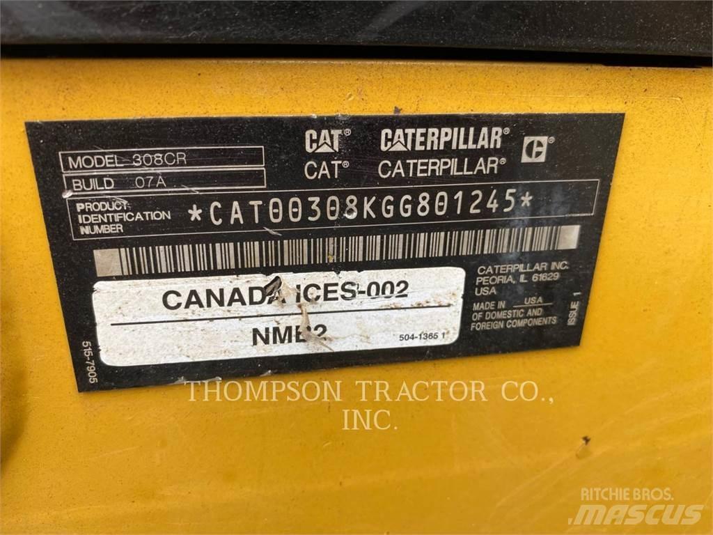 CAT 308CR Paletli ekskavatörler