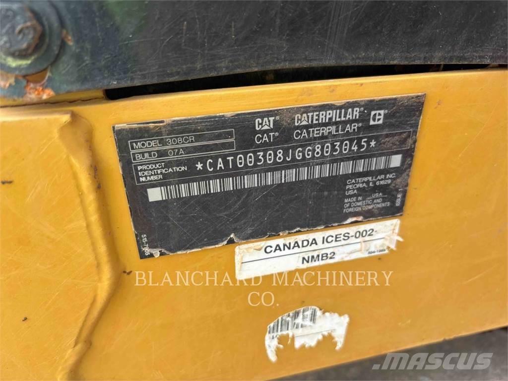 CAT 308CR Paletli ekskavatörler