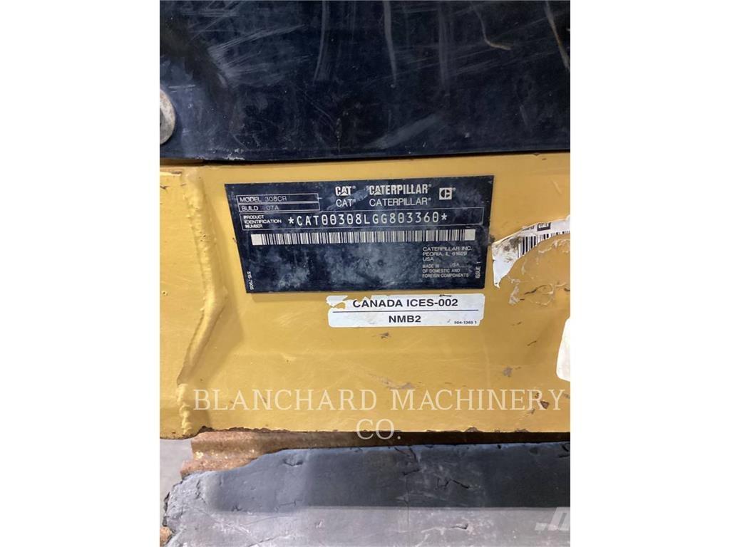 CAT 308CR Paletli ekskavatörler