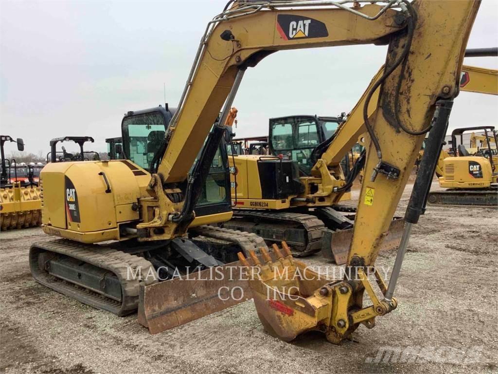 CAT 308E2CRSB Paletli ekskavatörler