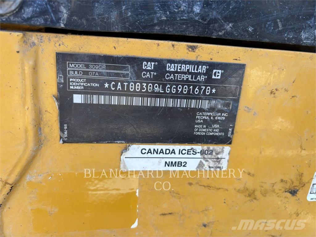 CAT 309CR Paletli ekskavatörler