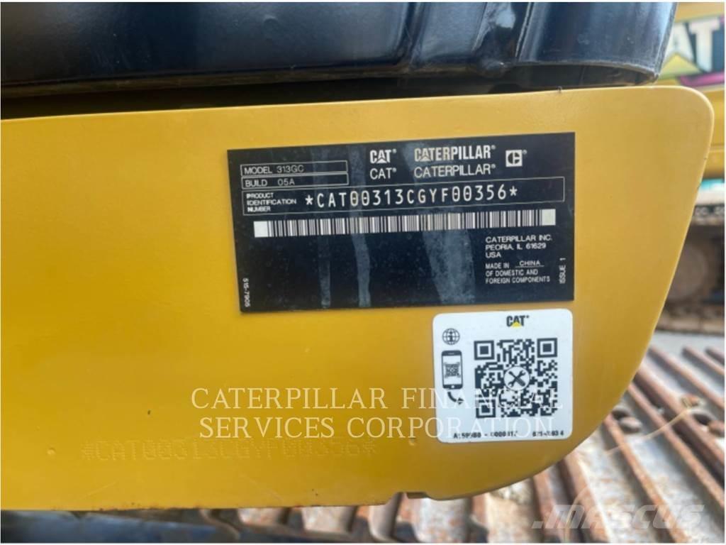 CAT 313-05GC Paletli ekskavatörler