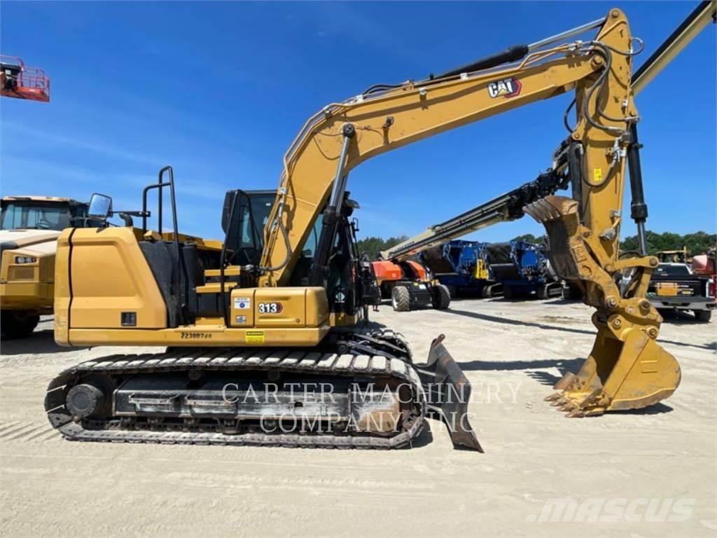 CAT 313-07 Paletli ekskavatörler