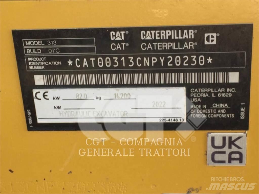 CAT 313 NG Paletli ekskavatörler