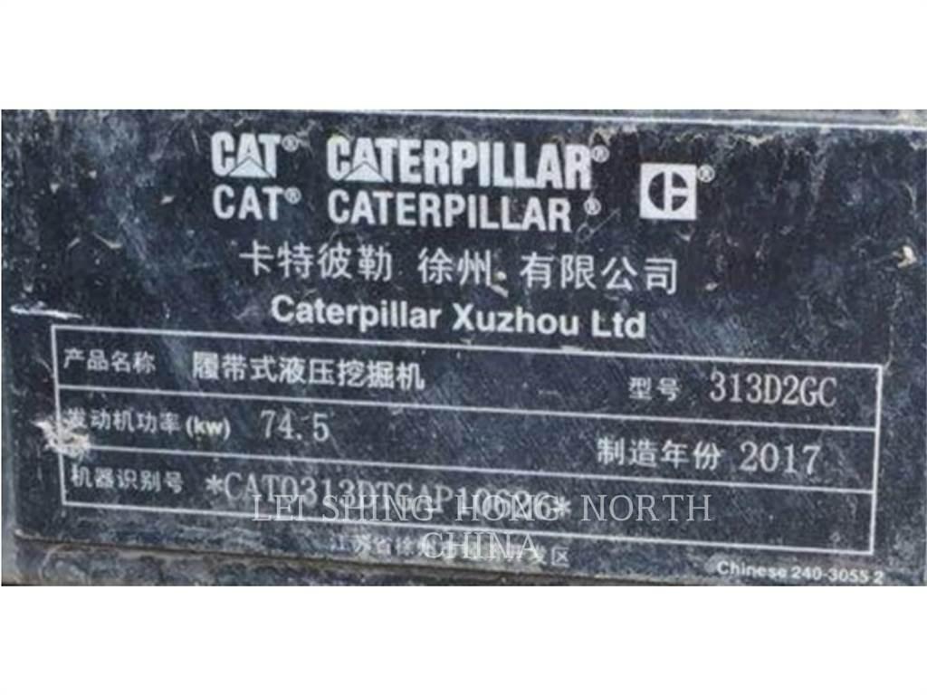 CAT 313D2GC Paletli ekskavatörler