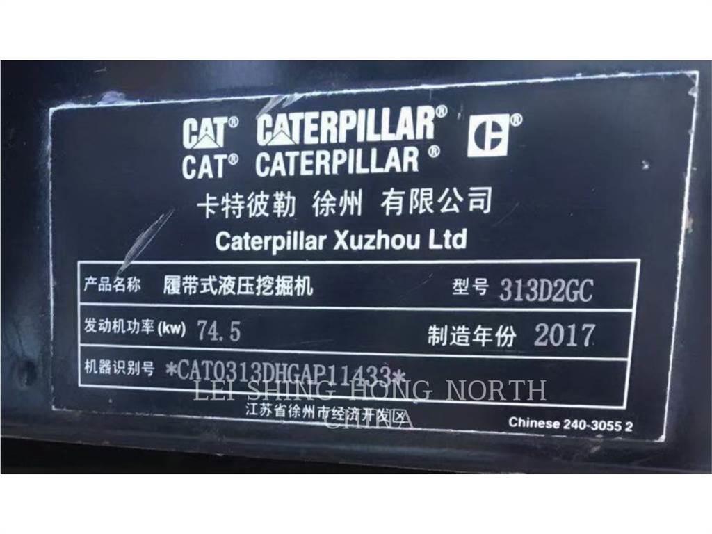 CAT 313D2GC Paletli ekskavatörler