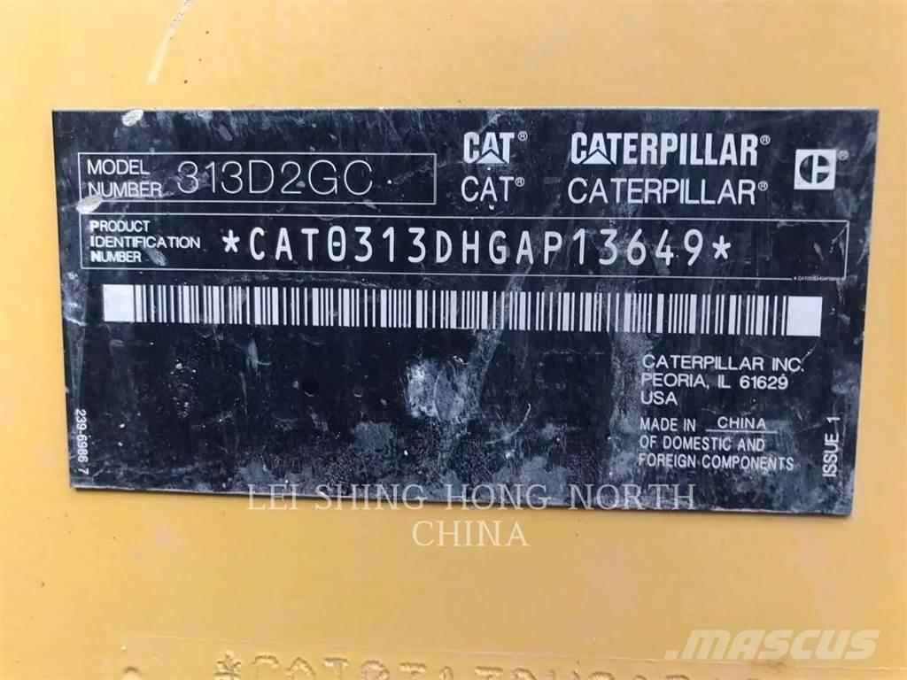 CAT 313D2GC Paletli ekskavatörler