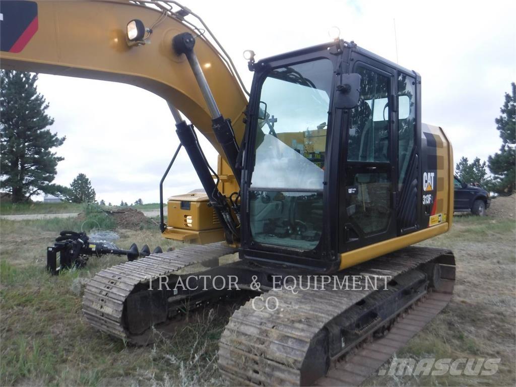 CAT 313F L Paletli ekskavatörler
